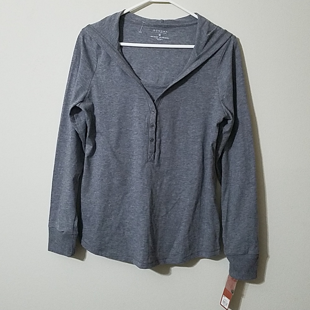SONOMA WOMENS HOODIE